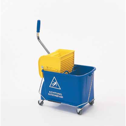 Meiko Kunststoff-Fahrwagen Double Bucket 20l