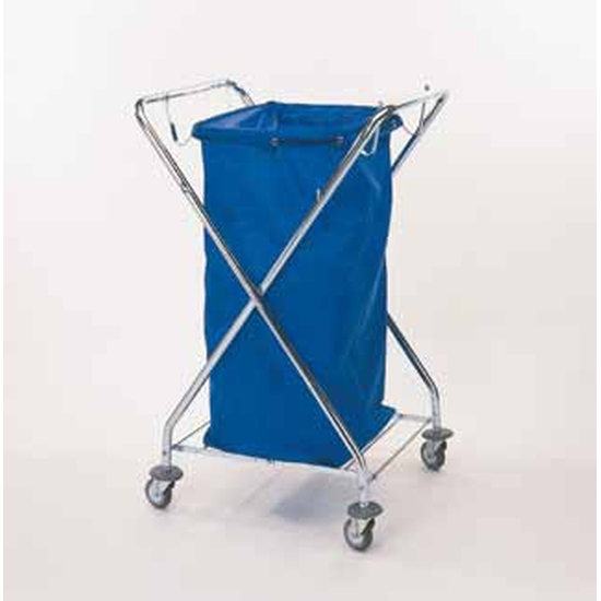 Meiko Stabil-X Abfallwagen Hochglanzverzinkt