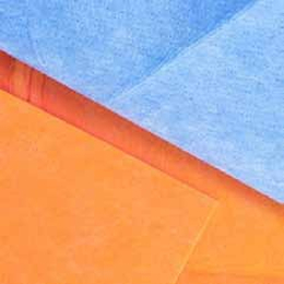 Meiko Thermofixiertes Vlies Bodentücher 60x70 cm blau