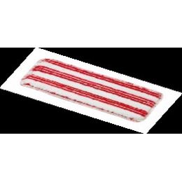 Meiko Hand-Pad-Textil, Sani Correct Pad, 13x27cm, weiß/rot