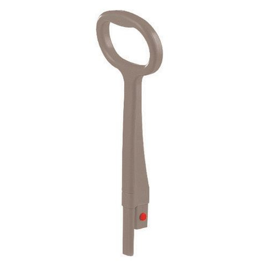 Premium Griff in grau f�r Spani 1000 und 1060 von trolley-system.com