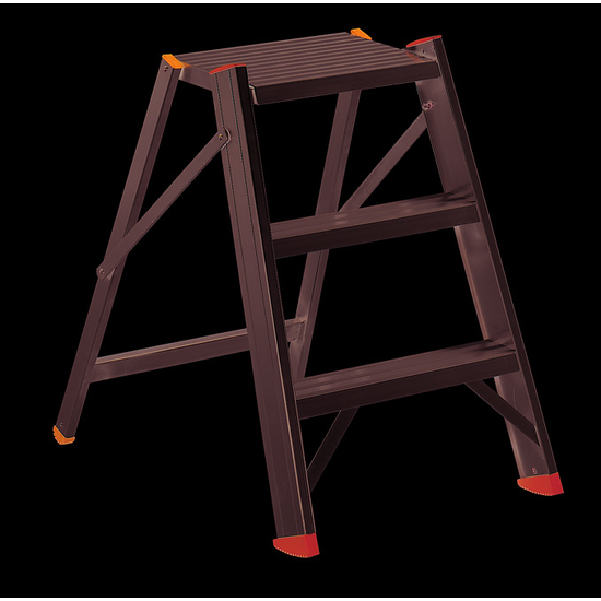 Klappleiter aus Aluminium bis 150kg von Floormagic