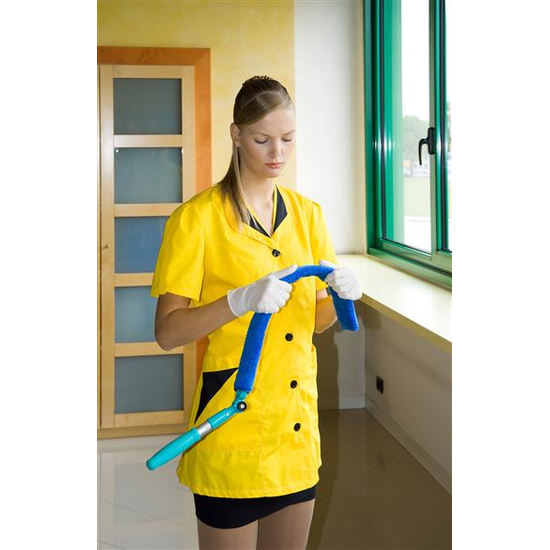 Mophalter Bit 60x7 cm Kunststoffrahmen mit Handgriff und Konus fr Teleskopstiele