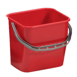 Premium Eimer 12 Liter rot passend fr Reinigungswagen...
