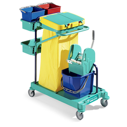 Putzwagen mit einem Eimer Spani 1031 von trolley-system.com