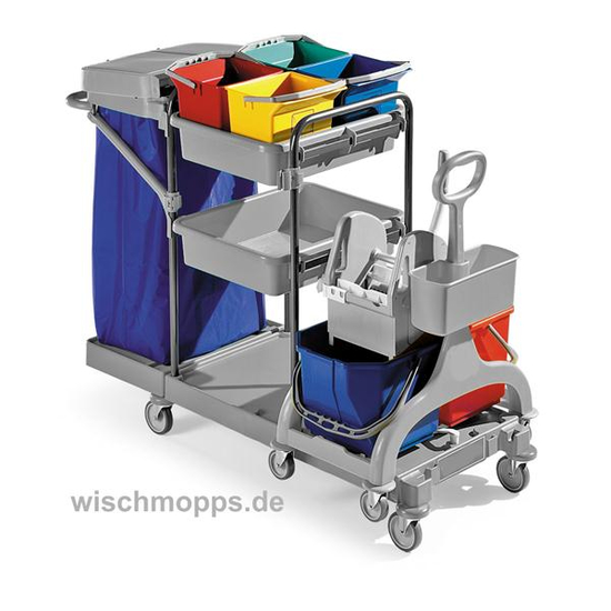 Reinigungswagen Premium Spani 3040 von trolley-system.com