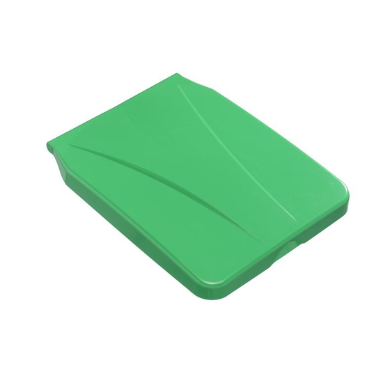 Gr�ner Deckel f�r unseren W�schewagen von trolley-system.com