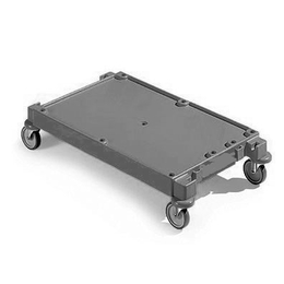 Premium Grundgestell 53x85cm in grau mit kleine Rder von...