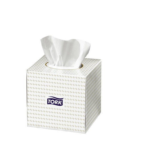 Tork F1 Kosmetiktuch hochwei Wrfel extra weich 100Tcher