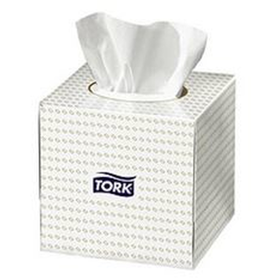 Tork F1 Kosmetiktuch hochwei Wrfel extra weich 100Tcher