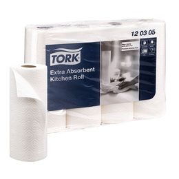 Tork U7 Extra Saugfähig 4 Küchenrollen 3lg 26x24cm