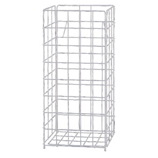 Tork B1 Abfallbehlter 60l Drahtgitter wei 330x720x250