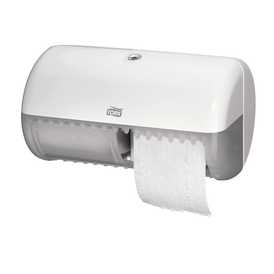 Tork T4 Toilettenpapierspender Kleinrolle Wei�