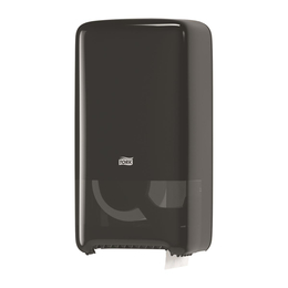 Tork T6 Doppelrollenspender Schwarz fr Midi Toilettenpapier