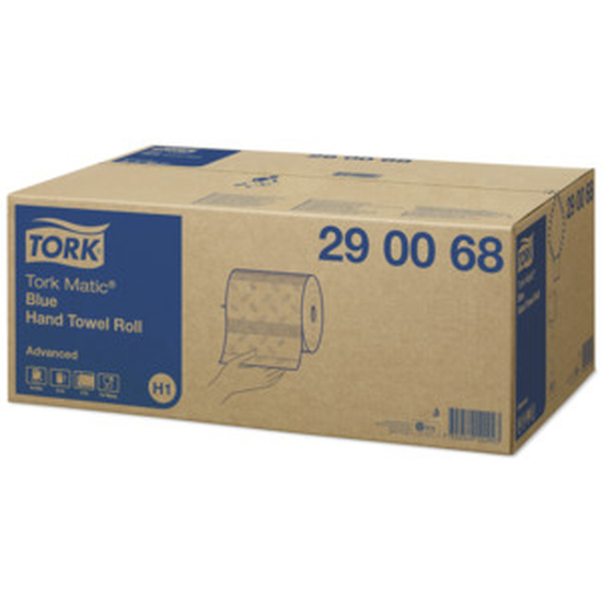 Tork H1 Rollenhandtuch blau Advanced 6 Rollen = ca. 3.670 Abschnitte