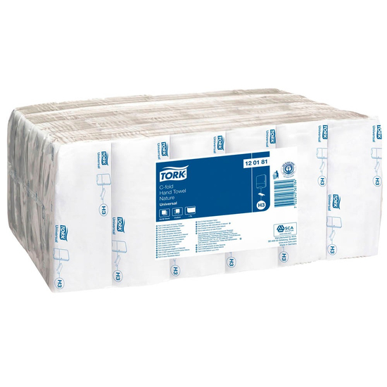 Tork H3 Papier Handtuch Lagenfalzung 24x192=4.608 Tcher