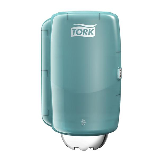 Tork M1 Innenabrollungspender Mini Wei / Trkis