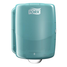 Tork W2 Innenabrollung Spender Weiß / Türkis