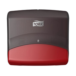 Tork W4 Spender fr gefaltete Einzeltcher Rot / Schwarz