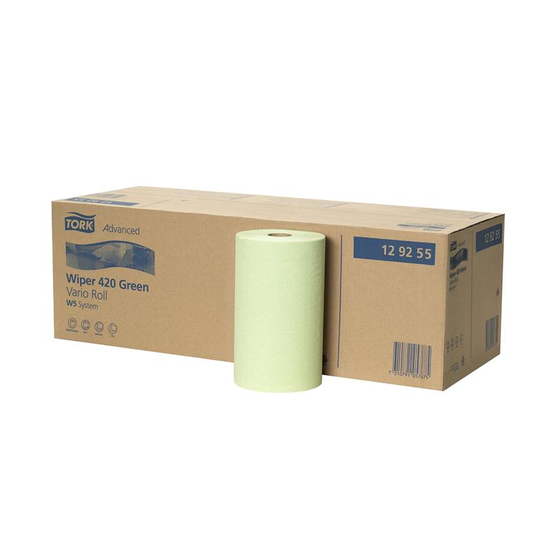 Tork W5 Wischtuch 2lg grn 23x27,5cm 10 Rollen  200 Tcher