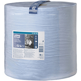 Tork W1 Wischtuch blau 3lg 37x34cm, 750 Tcher