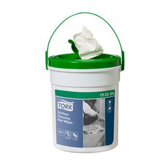 Tork W14 Oberfl�chenreinigungstuch feucht 27x27cm 58T�cher