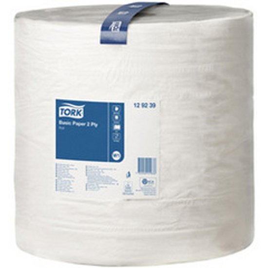 Tork W1 Einweg Wischtuch 2lg wei 37x34cm 2000 Tcher