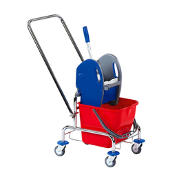 EFA 20 D Einfachfahrwagen 1 x 17 l verchromt I Floorstar