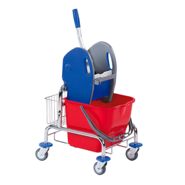 EFA 25 K Einfachfahrwagen 1 x 25 l verchromt I Floorstar