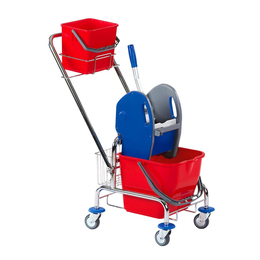 EFA 20 DKEK Einfachfahrwagen 1 x 17 l verchromt I Floorstar