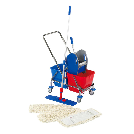 FCK S 50 Cleaning Kit - verchromt I 50 cm Floorstar