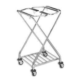 HR 1-120 PX Halterahmen 1 x 120 l - verchromt fr X-Wagen...