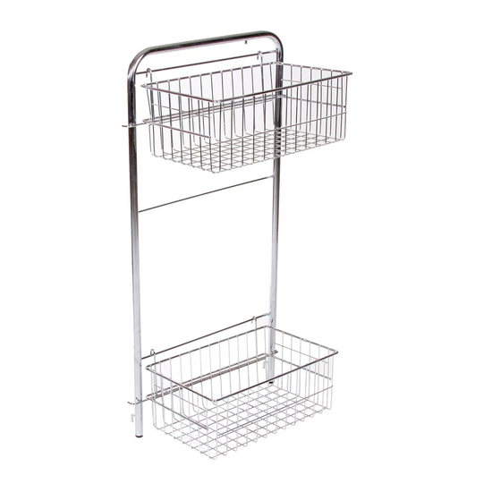 K 120 PX Korb 2x  mit Halterahmen SOLID I Floorstar