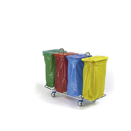 Trennwagen 4fach - verchromt Floorstar TW 4