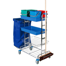 PW 3 I Putzwagen 3 - verchromt SOLID I Floorstar