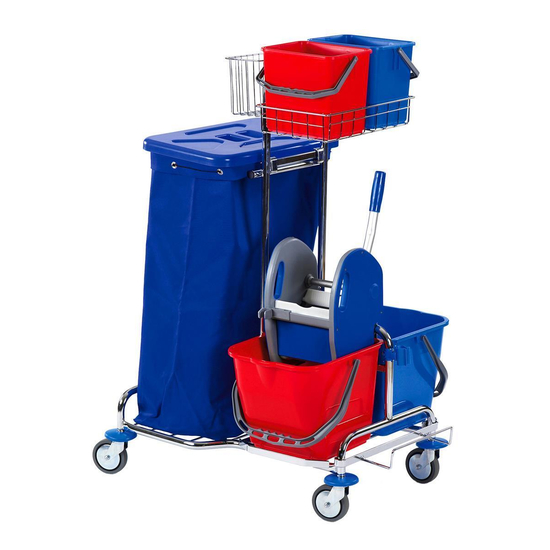 GW 2 2-120  mit Halterahmen 2 x 120 l Floorstar