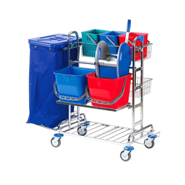 RW 2T 2-70 I Reinigungswagen 2 TOP - HR 2X70 l - SOLID I...