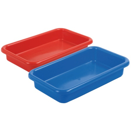 Kunststoffschale fr Halterahmen 120 l blau Floorstar