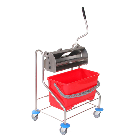 FPW 1 ES Flachpressenwagen 1 I Edelstahl Floorstar