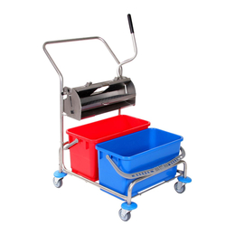 FPW 2 ES Flachpressenwagen 2 I Edelstahl Floorstar