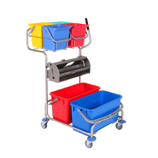 FPW 2 quattro ES I Flachpressenwagen 2 Edelstahl I Floorstar