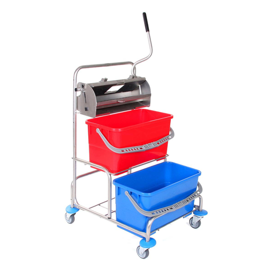 FPW 2 Top ES I Flachpressenwagen 2 Top Edelstahl I Floorstar