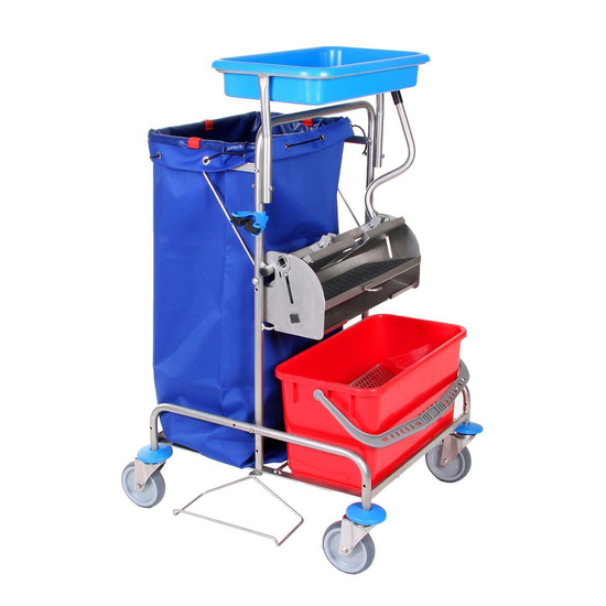 FPW 3 mono 2-120 ES I Flachpressenwagen 3 mono Edelstahl (ohne Sack) I Floorstar