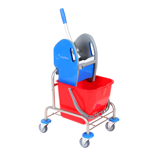 EFA 25 ES I Einfachfahrwagen 1 x 25 l Edelstahl I Floorstar