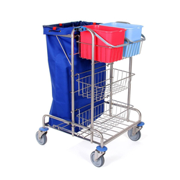 PW 1 ES I Putzwagen 1 - Edelstahl (ohne Sack) ESTAWA I...