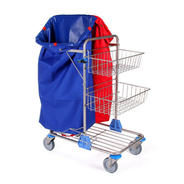 PW 2 ES I Putzwagen 2 - Edelstahl (ohne Säcke) ESTAWA I...