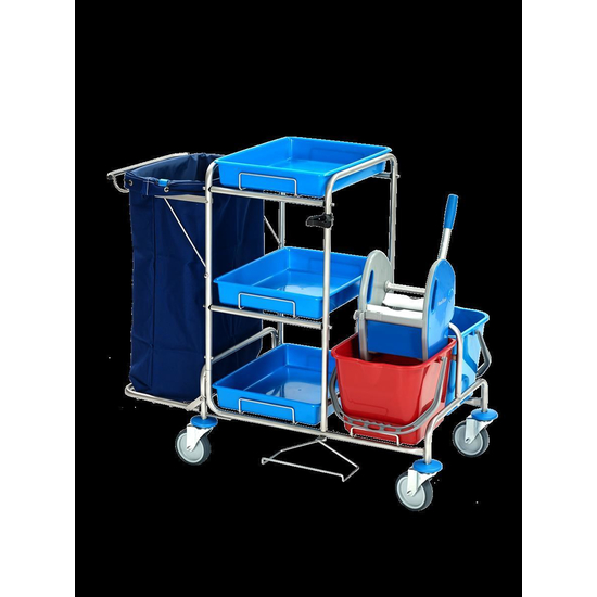 RW 1 2-120 ES I Reinigungswagen 1 - HR 2X120 ESTAWA I Floorstar