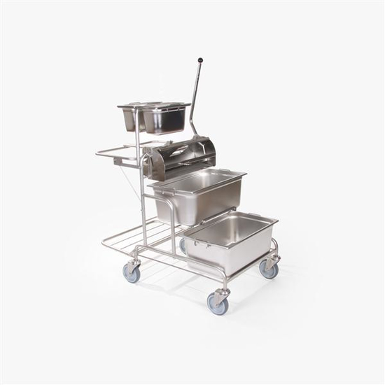 Reinraumwagen 3 - Edelstahl Floorstar RRW 3 ES