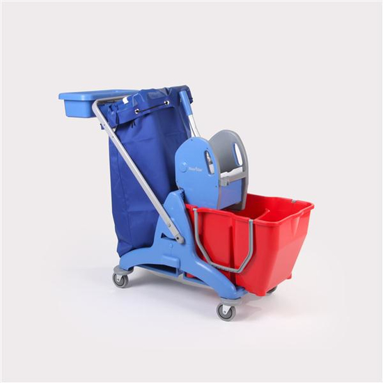 DOFA 20 Plus KS ausgestatteter Doppelfahrwagen Plus - Kunststoff Floorstar