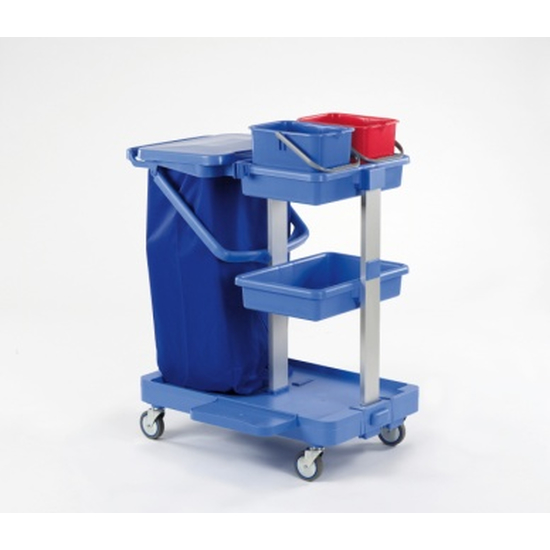 PW 2 KS Putzwagen 2 - Kunststoff (ohne Sack) Floorstar